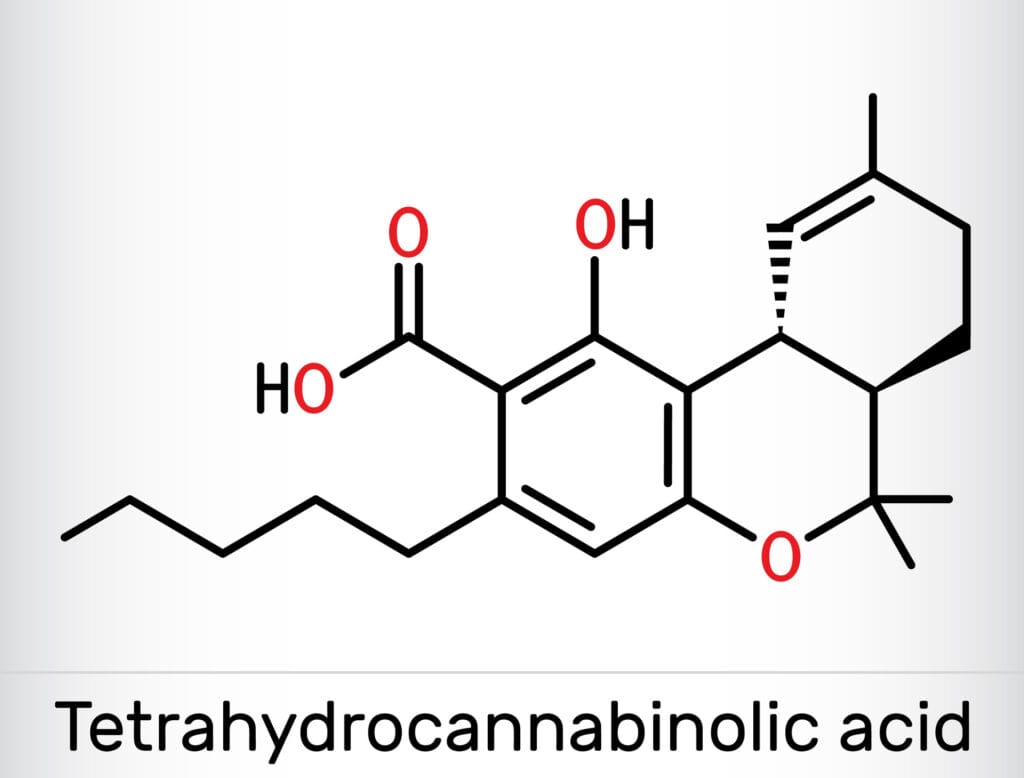 chemical formula of THCA